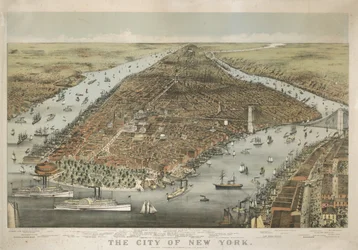 La ciudad de Nueva York, 1876
